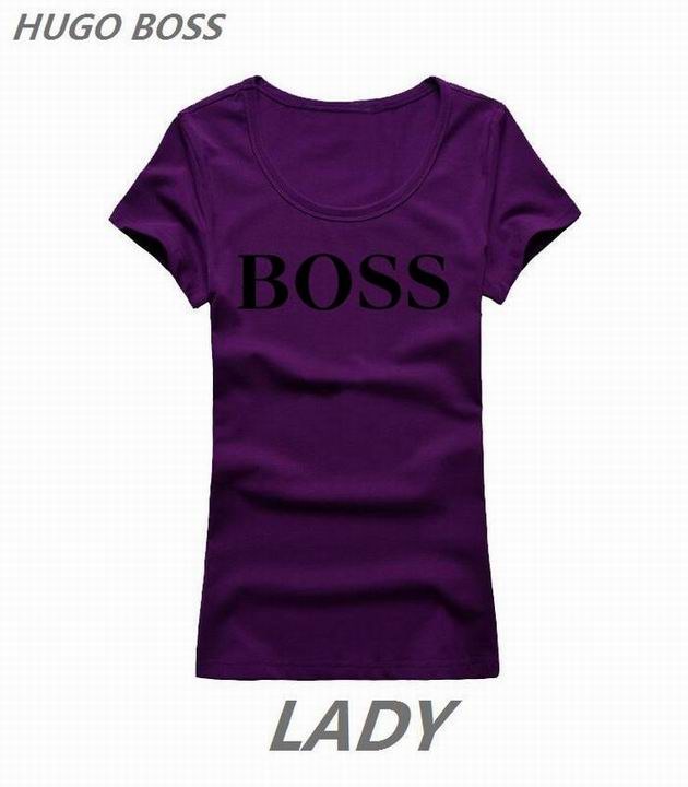 BOSS short round collar T woman S-XL-021